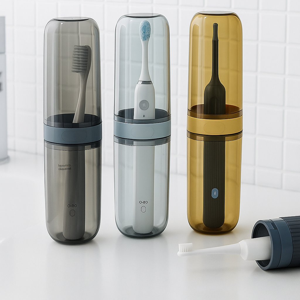 Transparent Travel Container