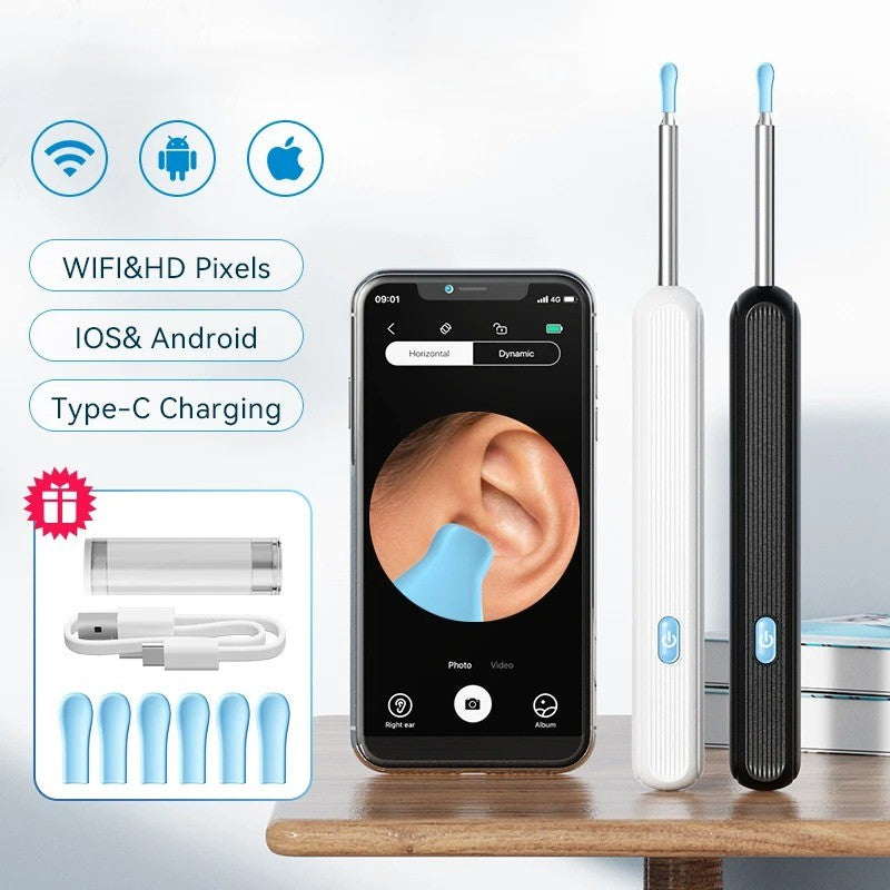 Smart Visual Ear Cleaner (5MP Endoscope)