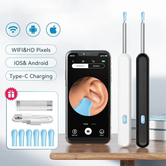 Smart Visual Ear Cleaner (5MP Endoscope)