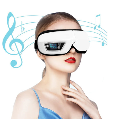 Electric Smart Eye Massager (6D Airbag + Music)