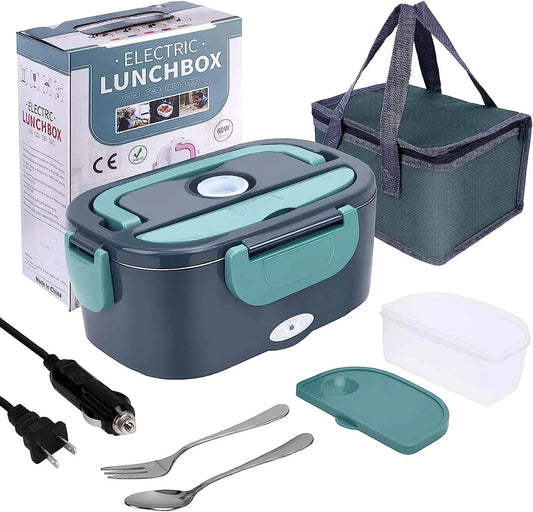 Electric Lunch Box Food Warmer (Car + Home)