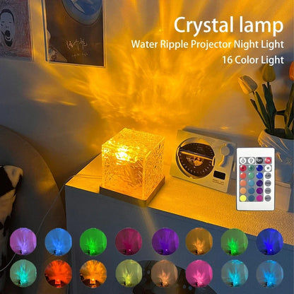 Water Ripple Projector Lamp