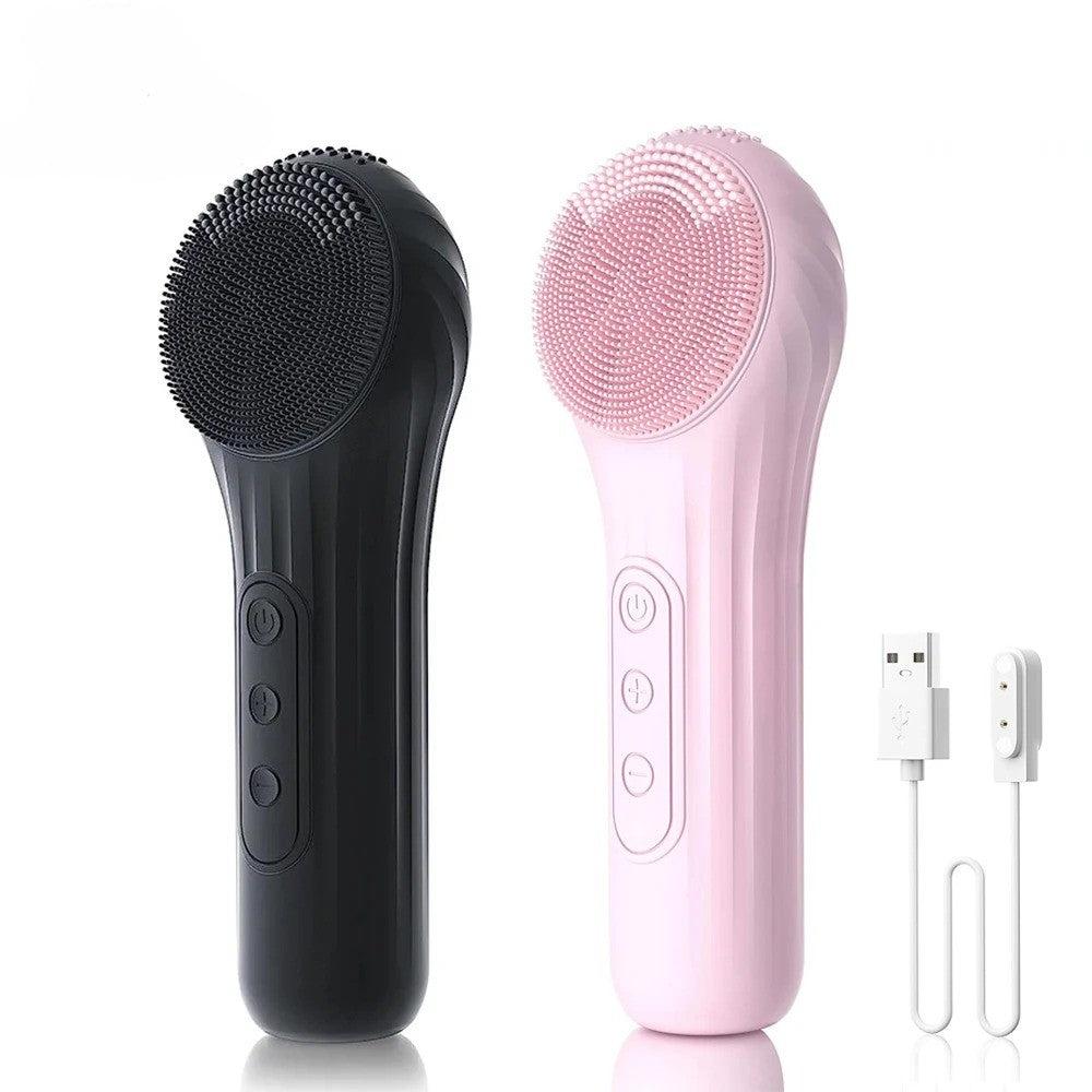 Deep Vibration Facial Cleansing Brush (Waterproof)