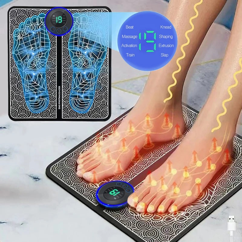 Foldable Foot Massager Pad (Portable EMS Relaxation)