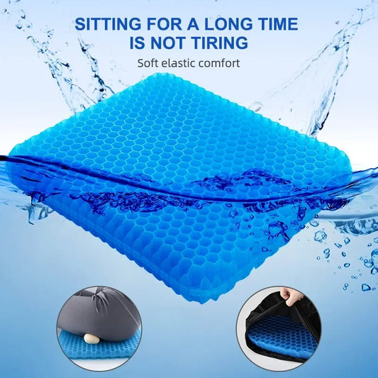Gel Seat Cushion (Honeycomb Design)