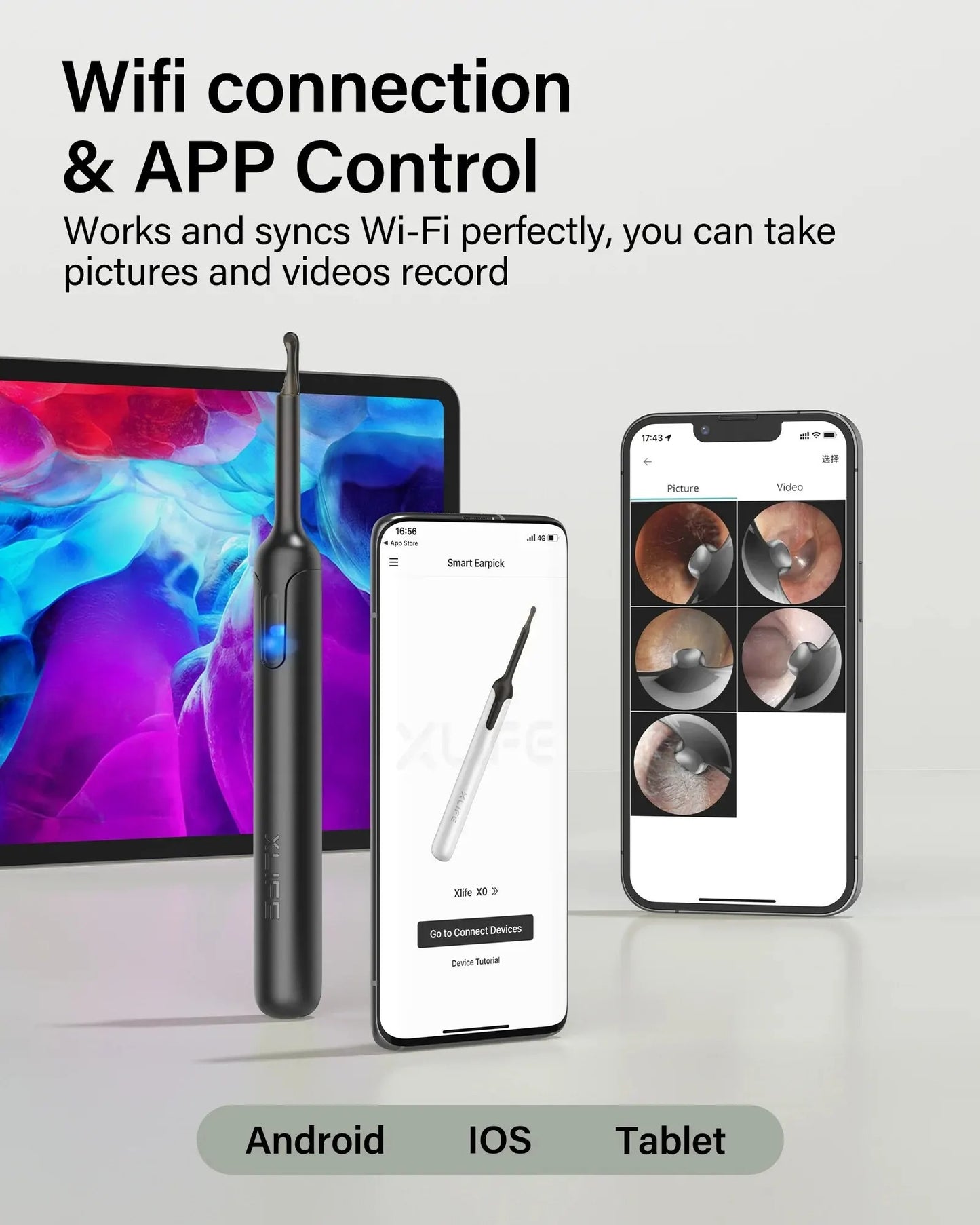 Smart Visual Ear Cleaner (1080P HD Visual Otoscope)