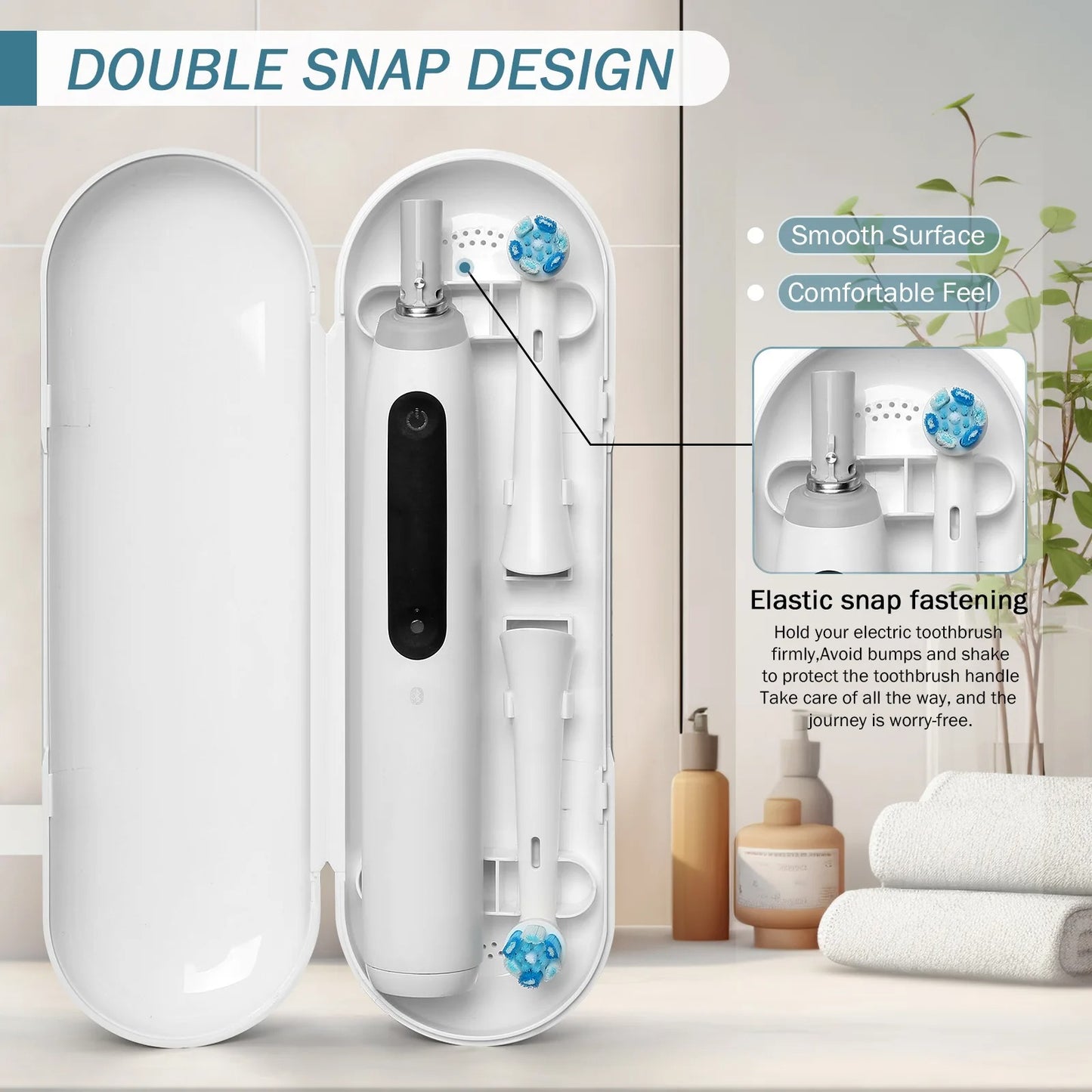 Electric Toothbrush Travel Case