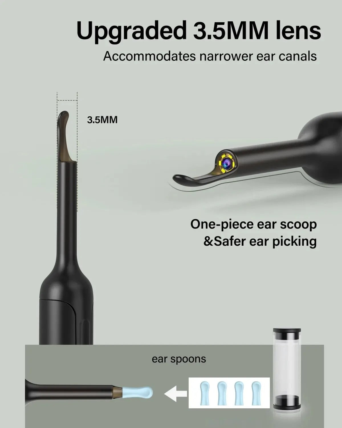 Smart Visual Ear Cleaner (1080P HD Visual Otoscope)