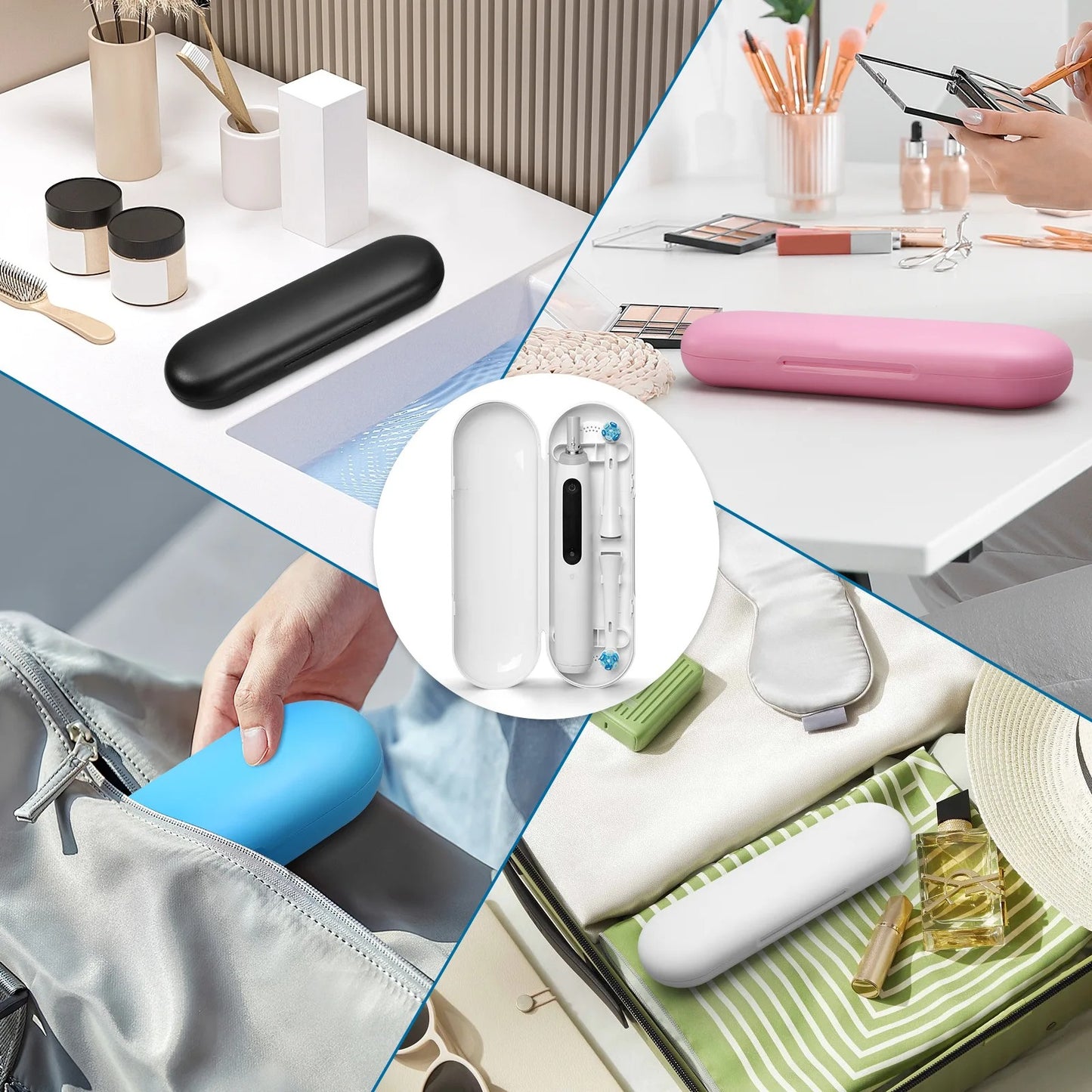 Electric Toothbrush Travel Case