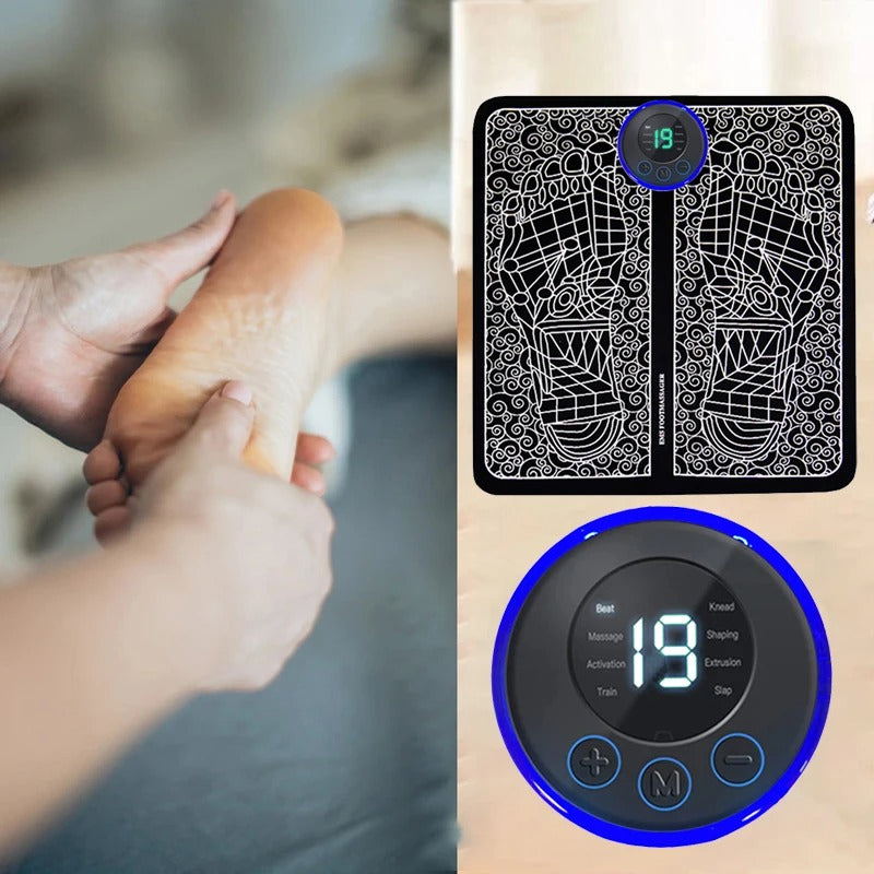 Foldable Foot Massager Pad (Portable EMS Relaxation)