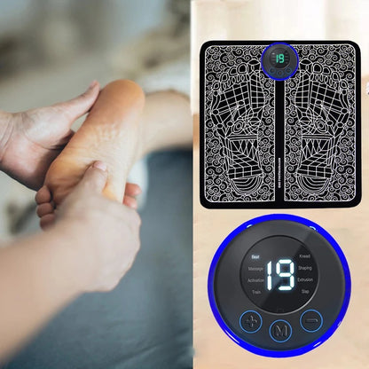 Foldable Foot Massager Pad (Portable EMS Relaxation)