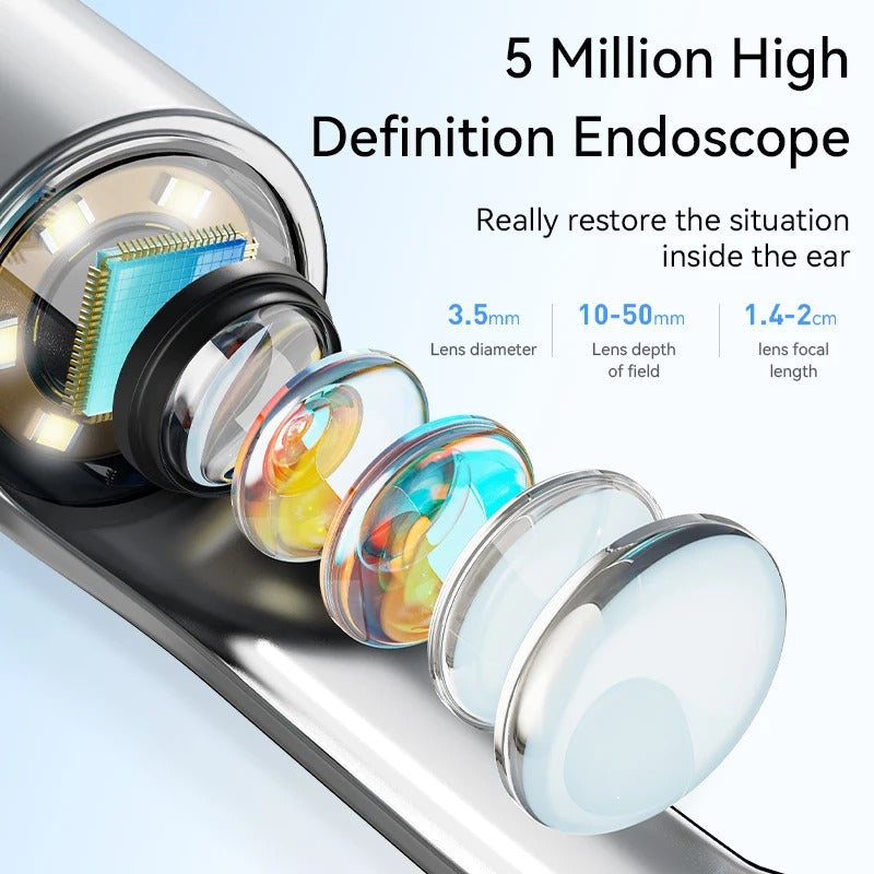 Smart Visual Ear Cleaner (5MP Endoscope)