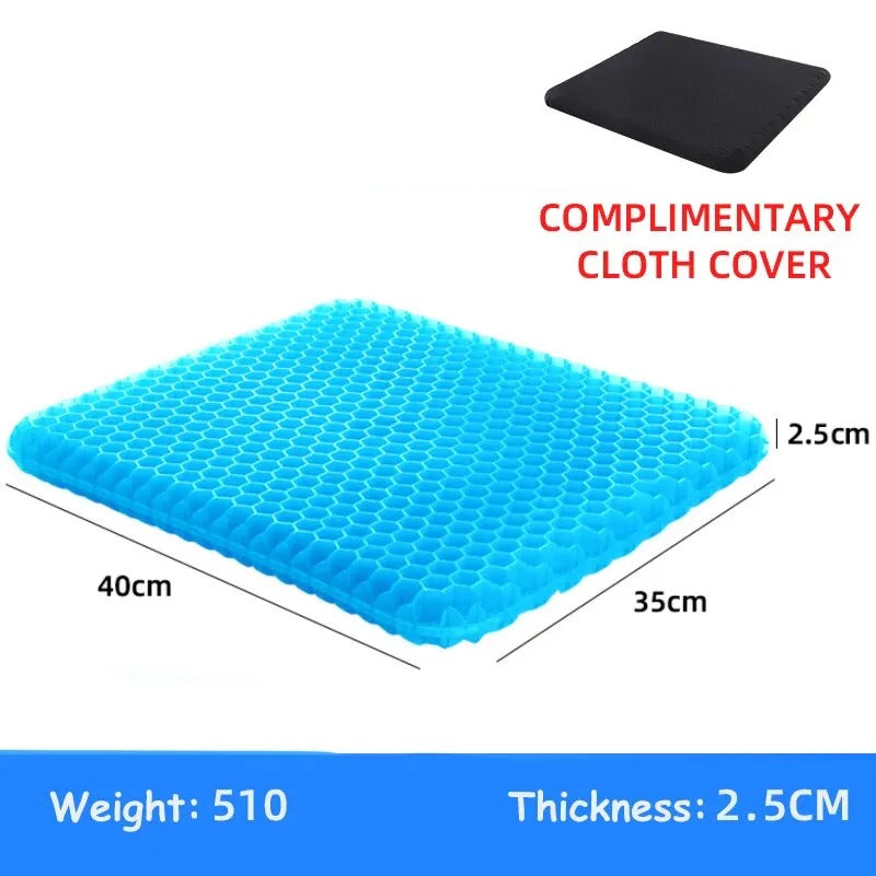 Gel Seat Cushion (Honeycomb Design)