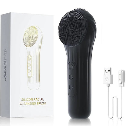 Deep Vibration Facial Cleansing Brush (Waterproof)